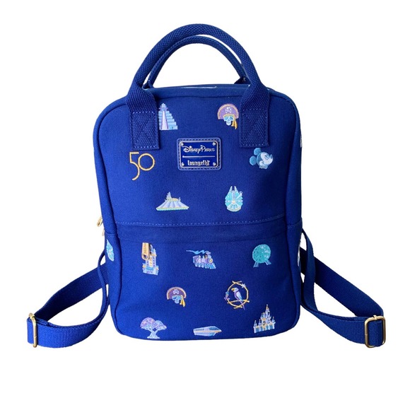 Loungefly Bags Loungefly Walt Disney World Blue 5th Anniversary